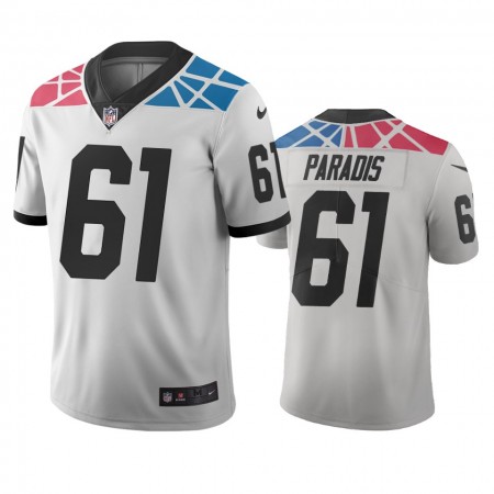 Miesten Carolina Panthers NFL Pelipaita Matt Paradis 61 Valkoinen City Edition Vapor Limited
